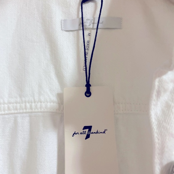 7 For All Mankind Sleeveless Dress With Step Hem M - Picture 5 of 6